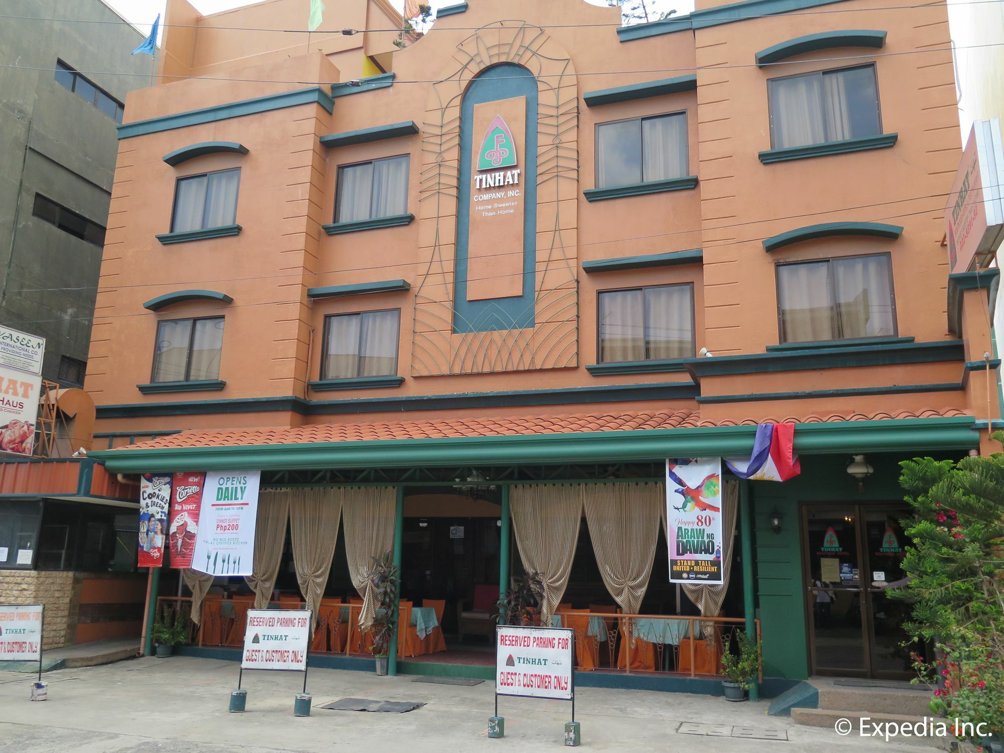 Tinhat Halal حلال Certified Boutique Hotel And Restaurant Davao City Eksteriør bilde